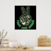 ピースラブベジス ポスター (キッチン)