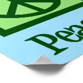 ピースラブベリー踊り ポスター (角)