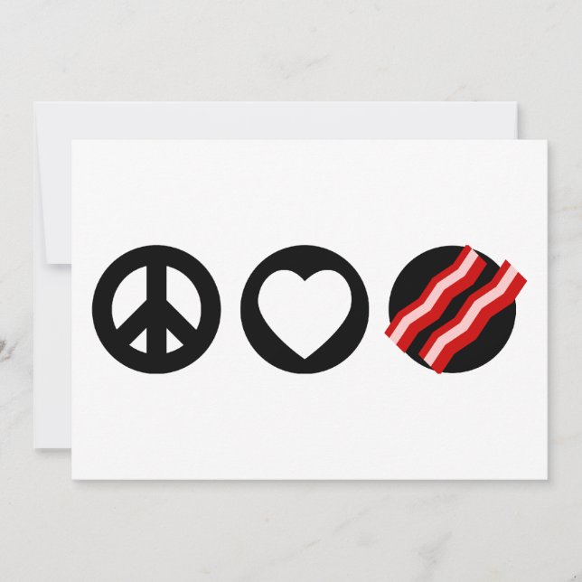 ピースラブベーコン (正面)