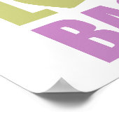 ピースラブベーコン ポスター (角)