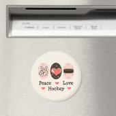 ピースラブホッケーマグネット マグネット (インサイチュ (食洗機))