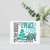 ピースラブホープクリスマスホリデーPKD シーズンポストカード (スタンド正面)