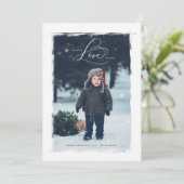 ピースラブホープファミリーホリデーレター シーズンカード (スタンド正面)