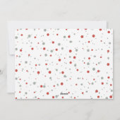 ピースラブホープ写真クリスマスホリデーカード シーズンカード (裏面)