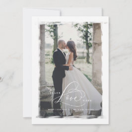 ピースラブホープ，新婚クリスマスカード シーズンカード