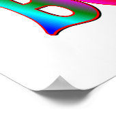 ピースラブボーリング ポスター (角)