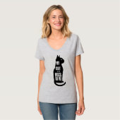 ピースラブポーズボホービベス動物愛好家 Tシャツ (正面フル)