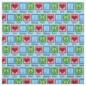 ピースラブマッサージセラピー ファブリック (見本)