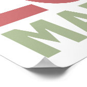 ピースラブマリムバス ポスター (角)