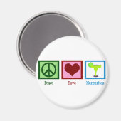 ピースラブマルガリータ マグネット (正面/裏面)