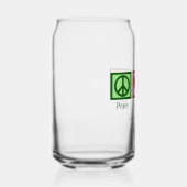 ピースラブミュージックカスタムミュージシャン ガラス缶 (右)