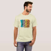 ピースラブミュージック Tシャツ (正面フル)