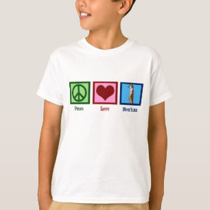 ピースラブメルカット Tシャツ