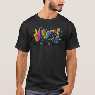 ピースラブメルメイズ絞り染めサマーコスチュームP Tシャツ