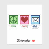 ピースラブメール シール (シート)