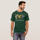 ピースラブモトクロス Tシャツ (正面フル)