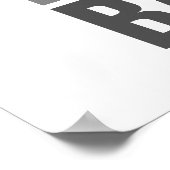 ピースラブユニーク野球やる気を起こさせる作品 ポスター (角)