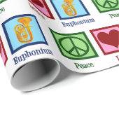 ピースラブユーフォニアムクリスマス ラッピングペーパー (ロールコーナー)