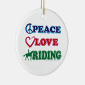 ピースラブライディング セラミックオーナメント (右)