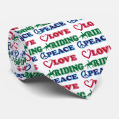 ピースラブライディング ネクタイ (ロール)