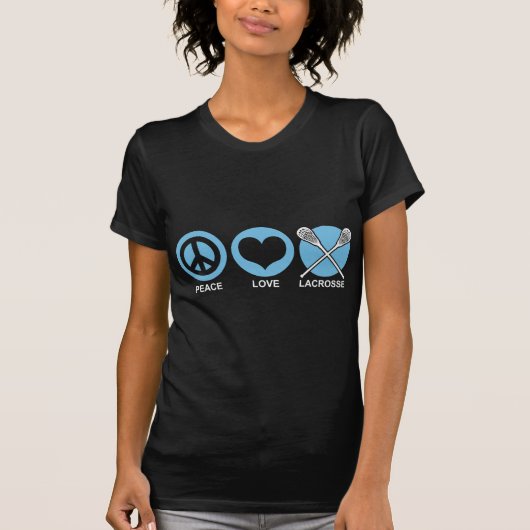 ピースラブラクロス Tシャツ (正面)