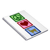 ピースラブラマ ノートブック (右側)