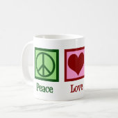 ピースラブロバ コーヒーマグカップ (正面左)