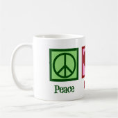 ピースラブロバ コーヒーマグカップ (左)