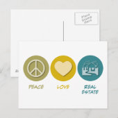 ピースラブ不動産 ポストカード (正面/裏面)