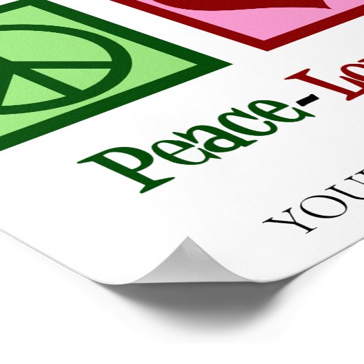 ピースラブ会計事務所 ポスター (角)