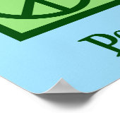 ピースラブ会計 ポスター (角)