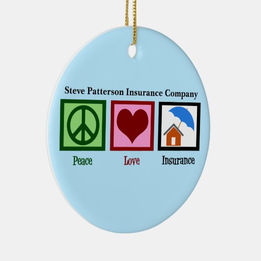 ピースラブ住宅所有者保険カスタム会社 セラミックオーナメント (右)