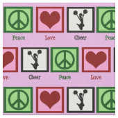 ピースラブ応援 ファブリック (クローズアップ)