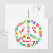 ピースラブ旅行 ポストカード (正面/裏面)