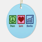 ピースラブ株ブルーマーケットブローカー セラミックオーナメント (左)