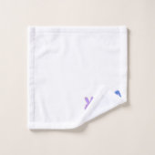 ピースラブ格言 |かわいいイースターパステル昇華 バスタオルセット (ウォッシュタオル)