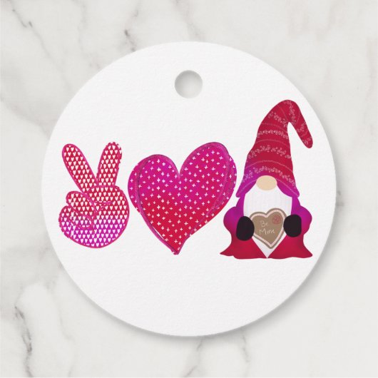 ピースラブ格言 |バレンタインデー昇華 フェイバータグ (裏面)