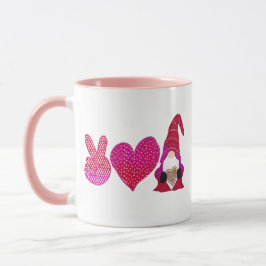 ピースラブ格言 |バレンタインデー昇華 マグカップ