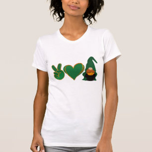 ピースラブ格言 St Patrickの日の昇華 Tシャツ
