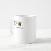 ピースラブ炭鉱シャツ コーヒーマグカップ (正面左)