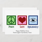 ピースラブ眼科 オーダーメイド眼科医 シーズンカード (正面/裏面)