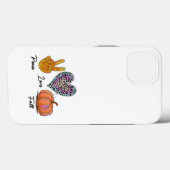 ピースラブ秋 Case-Mate iPhoneケース (裏面 (横))