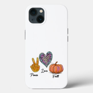 ピースラブ秋 iPhone 13ケース