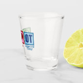 ピースラブ職業セラピーかわいいOT ショットグラス (右)