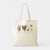 ピースラブ腎臓 – 腎臓透析技術ナース トートバッグ (裏面)