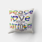 ピースラブ調和 クッション (裏面)