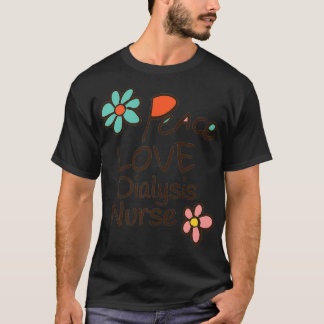 ピースラブ透析ナースプレミアム Tシャツ