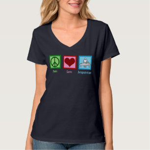 ピースラブ鍼治療 Tシャツ
