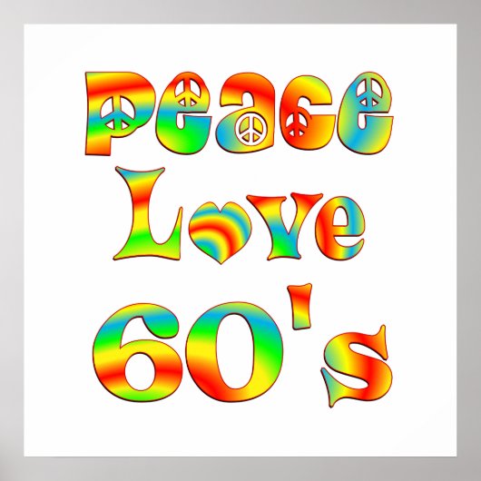 ピースラブ60年代 ポスター (正面)