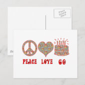 ピースラブ60 ポストカード (正面/裏面)